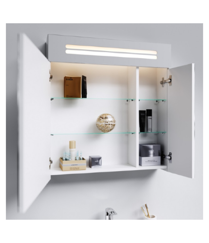 Зеркальный шкаф AQWELLA Neo 60 белый Neo.04.06